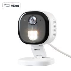 4MP Outdoor Security Camera with 4CCT Spotlight