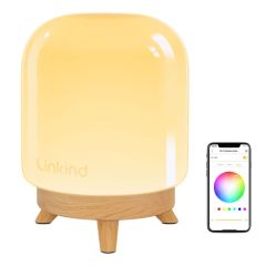 Smart LED Nightstand Color Changing Table Lamp for Bedroom, Living Room