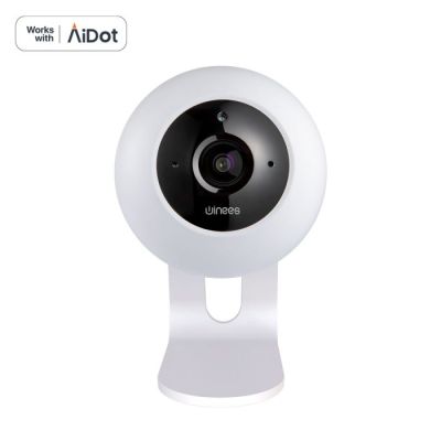 2K WiFi Camera with 2-Way Audio, Night Vision for Human/Pet, Works with Alexa