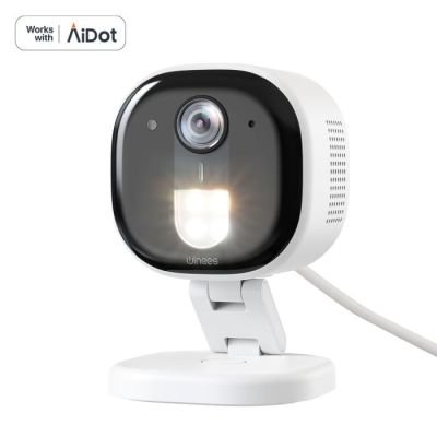 4MP Outdoor Security Camera with 4CCT Spotlight